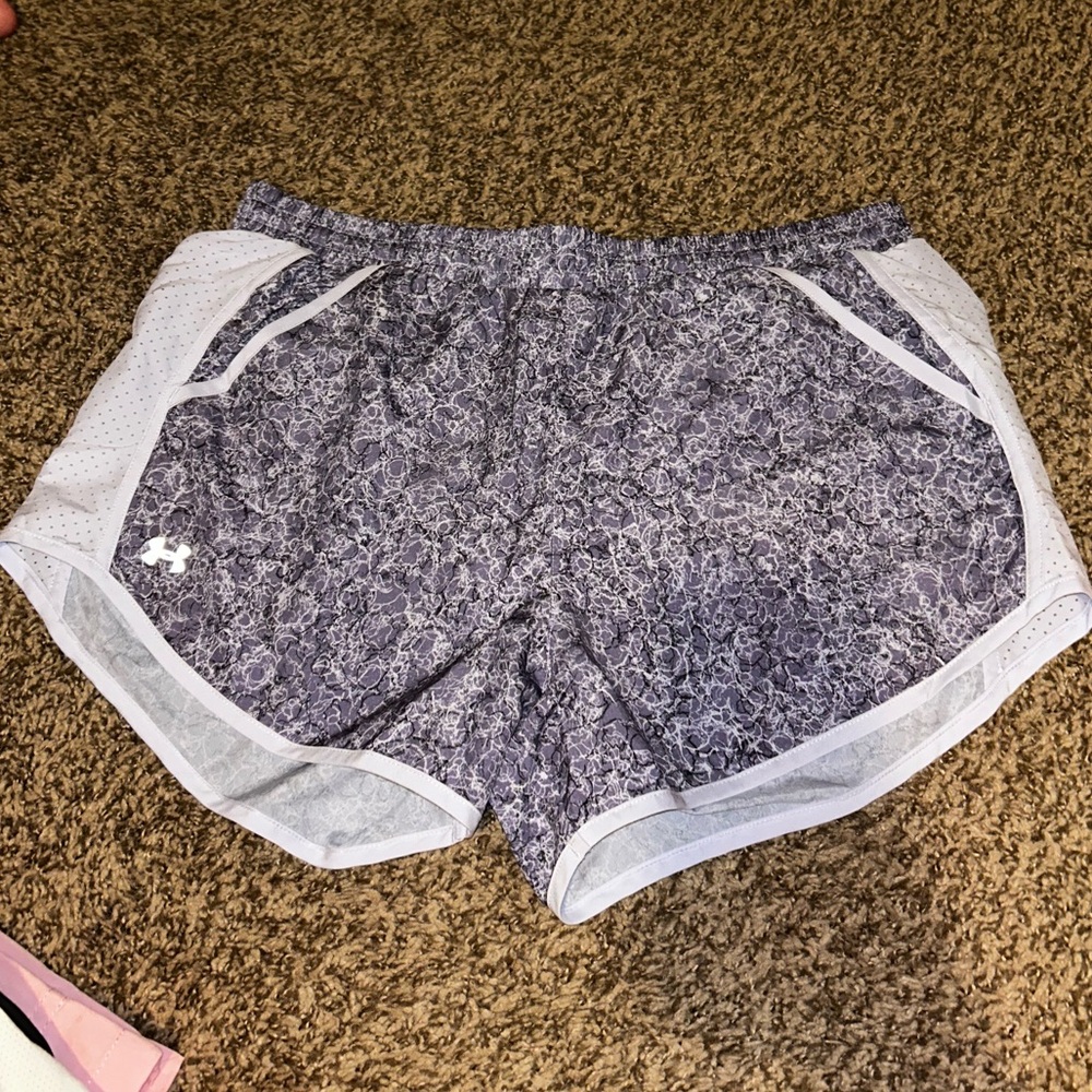 Purple Marble Under Armour Shorts